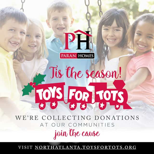 Paran Homes Toys For Tots Drives