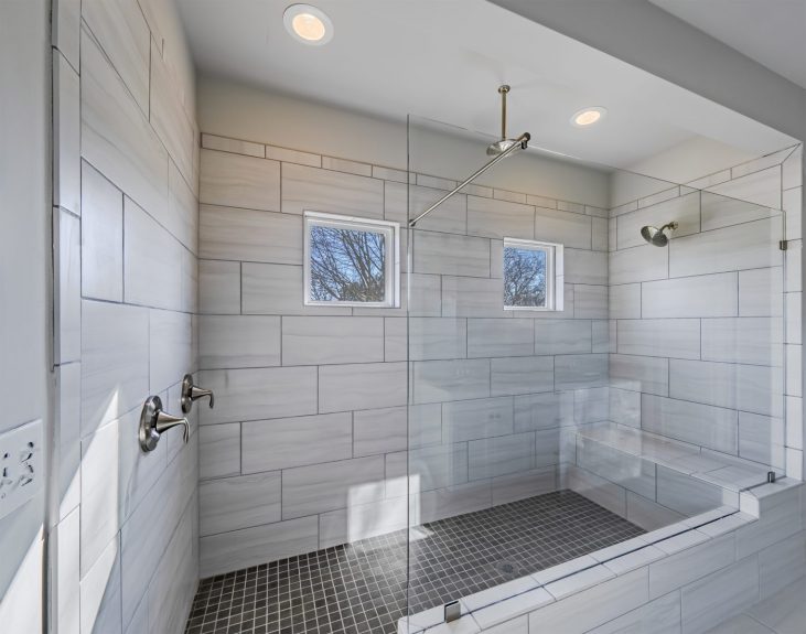 a master bathroom in magnoila court