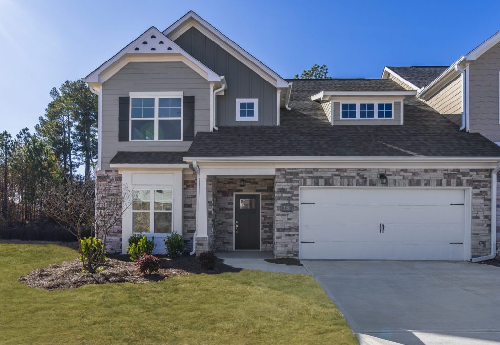 Exterior of Model Home in 55 and Over Community Gladstone Landing