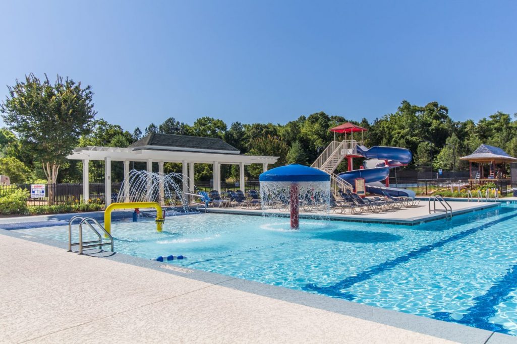 Pool and Splash Pad in Braselton