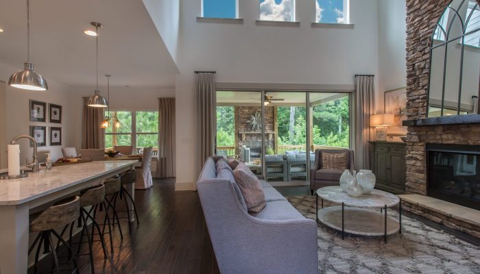 Living Room in Oakleigh Pointe