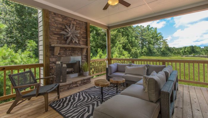 Fall Patio Ideas from our Millwood Farm's Model