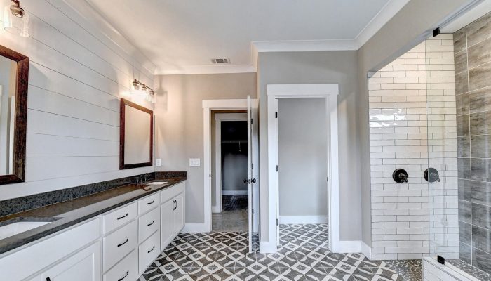 Inviting Owner Bedroom and Bathroom in Traditions of Braselton Home