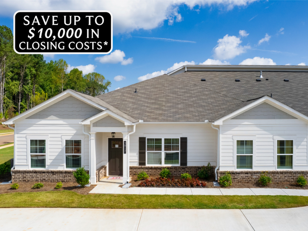 Save up to 10,000 in closing costs incentives 