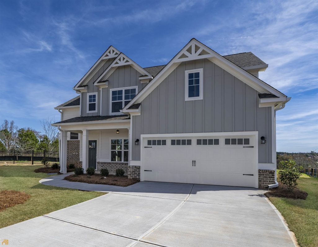 exterior of homesite 22 in Entrenchment Hill near North Paulding High