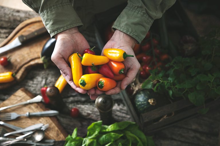 Peppers from farm mythja© Shutterstock