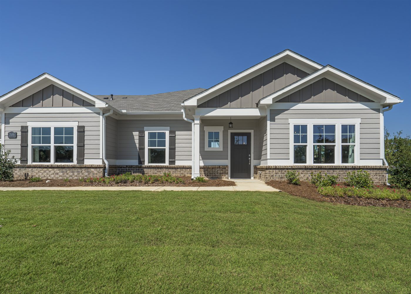 A new construction ranch home in Seaboard Junction