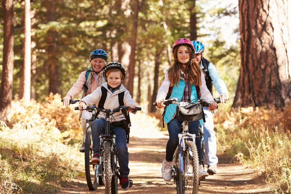 Hiking and Biking Trails for Families ©Monkey Business Images